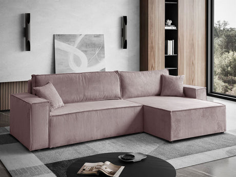 ECKSOFA BETT BERGAMO XL 277CM FEDERN + SCHAUM