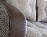 ECKSOFA BETT SAM BROWN BERLIN 03 / W55 236CM 2X STAURAUM universal RECHTE/LINKE ECKE / BONELLFEDERN + SCHAUMSTOFF