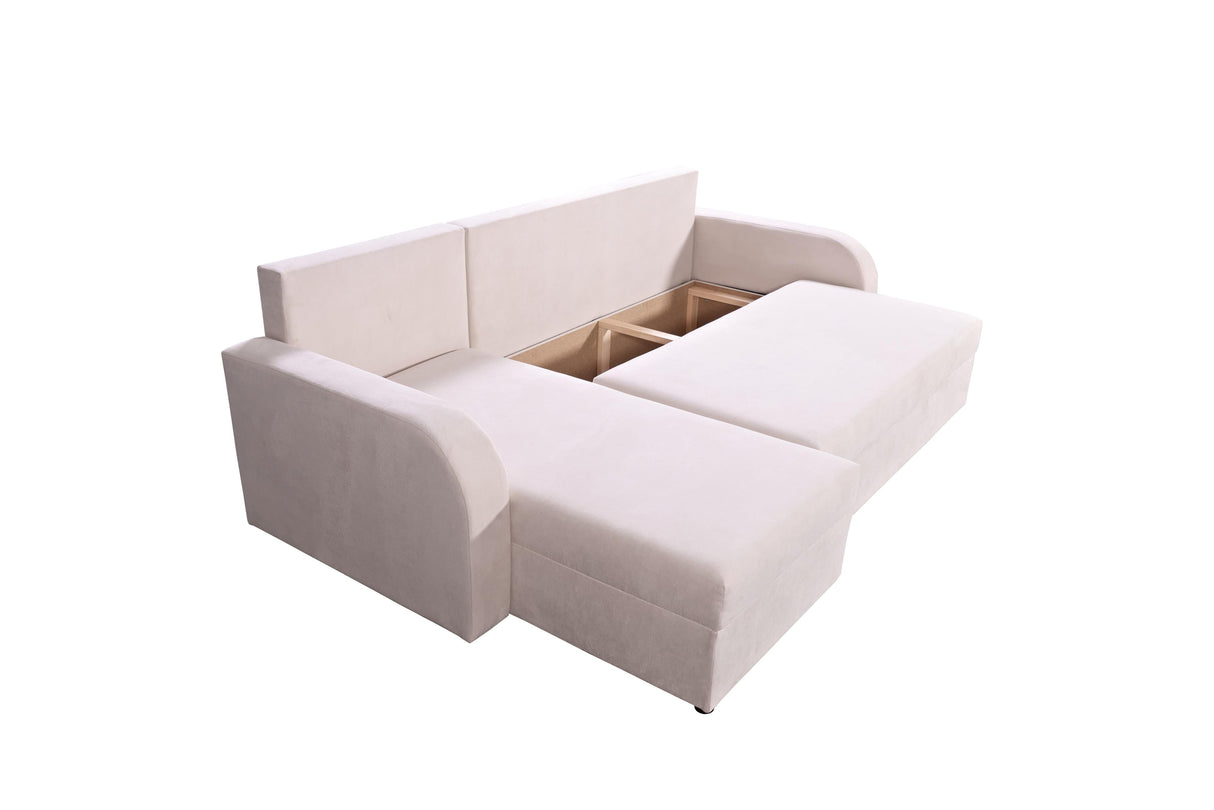 Sofa narożna z funkcją spania Forest 230cm 