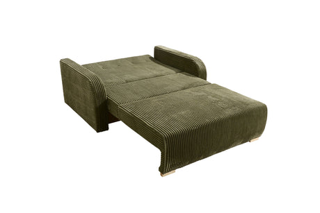 SINGLE SEATER SOFA BED LILY I 103CM / SPRINGS + FOAM / CHOICE OF COLOR