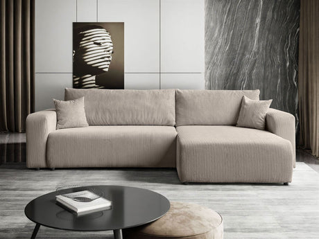 ECKSOFA BETT TOREZIO XL 277CM FEDERN + SCHAUMSTOFF