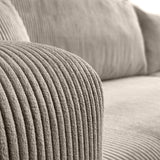 ECKSOFA BETT TOREZIO XL 277CM FEDERN + SCHAUMSTOFF