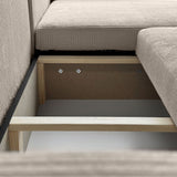 ECKSOFA BETT TOREZIO XL 277CM FEDERN + SCHAUMSTOFF