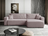 ECKSOFA BETT TOREZIO XL 277CM FEDERN + SCHAUMSTOFF