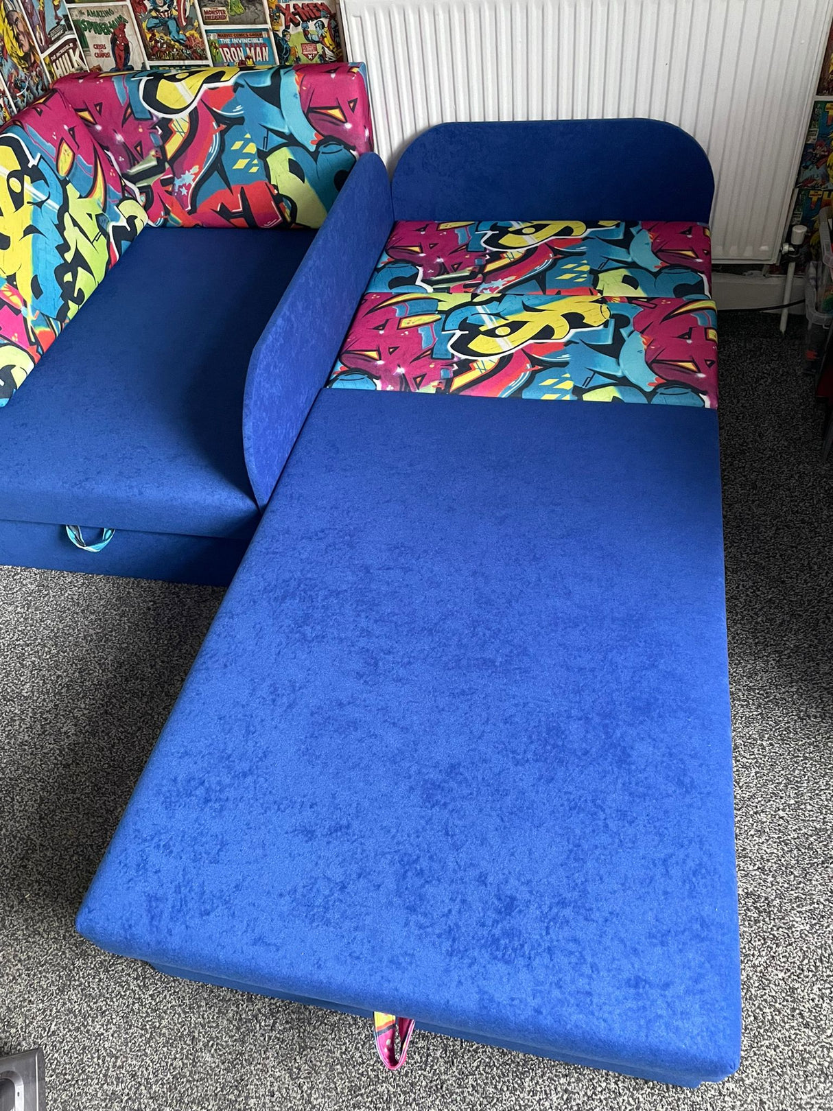 UNIVERSAL CORNER SOFA BED KUBUS CUBE / Children room