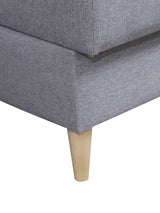 ECKSOFA BETT PALMO 2X STAURAUM GRAFIT MALMÖ 96 240cm universal RECHTE/LINKE ECKE / BONELLFEDERN + SCHAUM