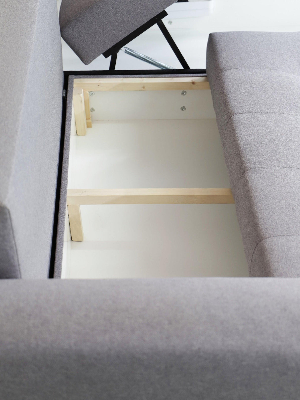 ECKSOFA BETT PALMO 2X STAURAUM GRÜN MALMÖ 37 240cm universal RECHTE/LINKE ECKE / BONELLFEDERN + SCHAUMSTOFF