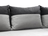 ECKSOFA BETT ALEXIS 228cm universal RECHTE/LINKE ECKE / SCHAUM