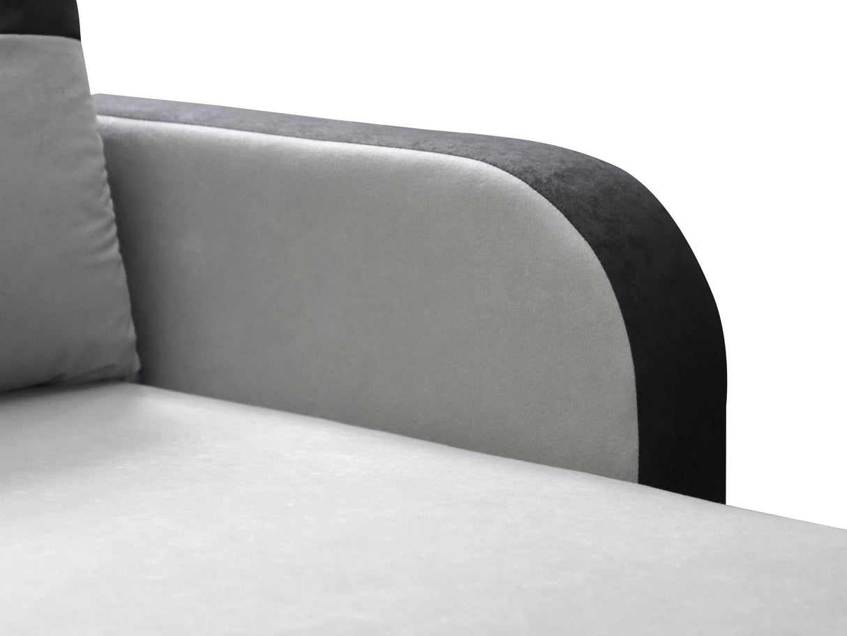 ECKSOFA BETT ALEXIS 228cm universal RECHTE/LINKE ECKE / SCHAUM