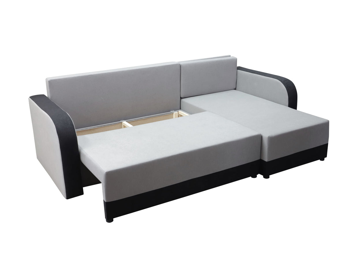 ECKSOFA BETT ALEXIS 228cm universal RECHTE/LINKE ECKE / SCHAUM