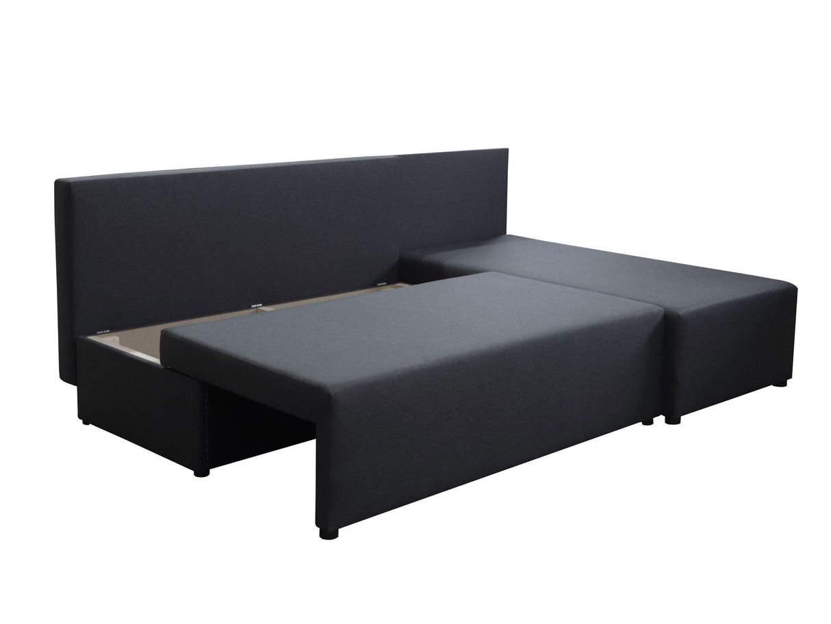 SMALL CORNER SOFA BED TOM 201CM MALMO 95 UNIVERSAL CORNER / FOAM
