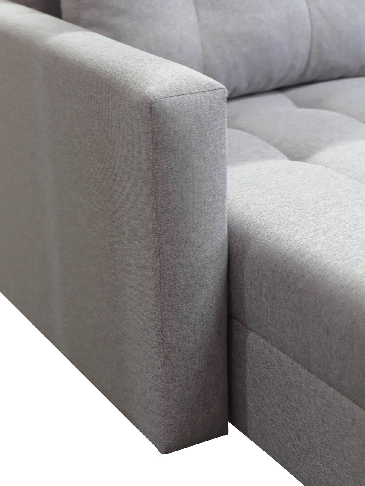 ECKSOFA BETT BRIAN 222CM + STAURAUM HOCKER / OTTOMANE MALMÖ 90 UNIVERSAL RECHTE/LINKE ECKE