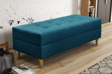 OTTOMAN AUFBEWAHRUNGSBOX 129X55CM PASSEND ZUM SOFA BRIAN UND PALMO AUSWAHL AN FARBEN