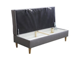 OTTOMAN AUFBEWAHRUNGSBOX 129X55CM PASSEND ZUM SOFA BRIAN UND PALMO AUSWAHL AN FARBEN