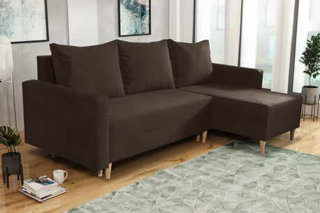 NEU! ECKSOFA BETT SNUGGY 222CM AUSWAHL VON 41 FARBEN UNIVERSALE ECKE RECHTS/LINKS / SCHAUMSTOFF