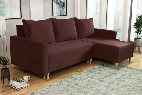 NEU! ECKSOFA BETT SNUGGY 222CM AUSWAHL VON 41 FARBEN UNIVERSALE ECKE RECHTS/LINKS / SCHAUMSTOFF
