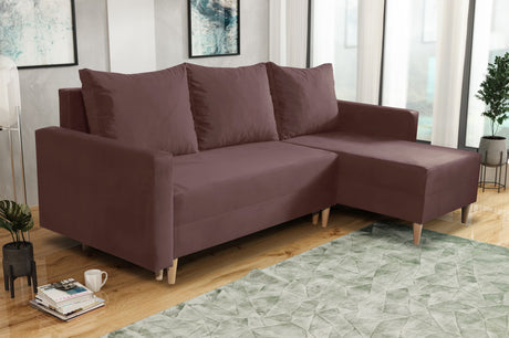 NEU! ECKSOFA BETT SNUGGY 222CM AUSWAHL VON 41 FARBEN UNIVERSALE ECKE RECHTS/LINKS / SCHAUMSTOFF