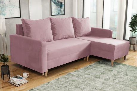 NEU! ECKSOFA BETT SNUGGY 222CM AUSWAHL VON 41 FARBEN UNIVERSALE ECKE RECHTS/LINKS / SCHAUMSTOFF