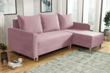 NEU! ECKSOFA BETT SNUGGY 222CM MANILA09 UNIVERSALE ECKE RECHTS/LINKS / SCHAUMSTOFF