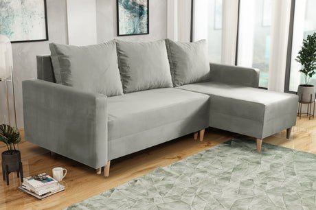 NEU! ECKSOFA BETT SNUGGY 222CM AUSWAHL VON 41 FARBEN UNIVERSALE ECKE RECHTS/LINKS / SCHAUMSTOFF