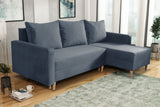 NEU! ECKSOFA BETT SNUGGY 222CM MANILA 20 UNIVERSAL ECKE RECHTS/LINKS / SCHAUMSTOFF