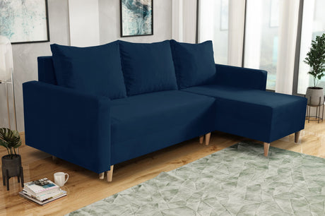 NEU! ECKSOFA BETT SNUGGY 222CM AUSWAHL VON 41 FARBEN UNIVERSALE ECKE RECHTS/LINKS / SCHAUMSTOFF