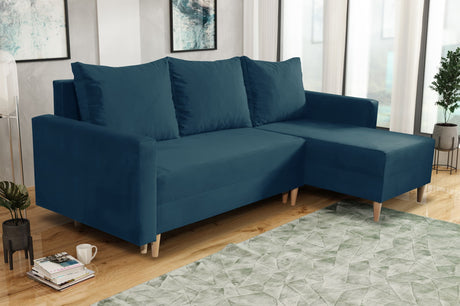 NEU! ECKSOFA BETT SNUGGY 222CM AUSWAHL VON 41 FARBEN UNIVERSALE ECKE RECHTS/LINKS / SCHAUMSTOFF