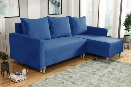NEU! ECKSOFA BETT SNUGGY 222CM AUSWAHL VON 41 FARBEN UNIVERSALE ECKE RECHTS/LINKS / SCHAUMSTOFF