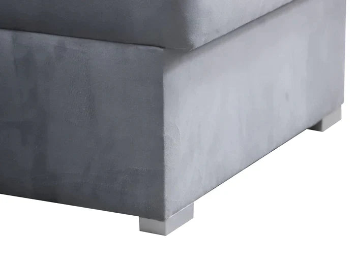 UNIVERSAL ECKSOFA BETT LORD 244cm 2X STAURAUM 35+16 / SCHAUM
