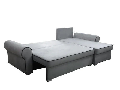 UNIVERSAL ECKSOFA BETT LORD 244cm 2X STAURAUM 35+16 / SCHAUM