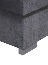 UNIVERSAL CORNER SOFA BED ASTEE 235CM ASTI25 EASY CLEAN FABRIC ADJUSTABLE HEADREST / SPRINGS + FOAM