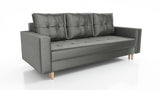 CANDY SOFA BETTEN SET 3+2+1 / BONELL FEDERN + SCHAUM / AUSWAHL VIELER FARBEN
