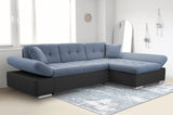 ECKSOFA BETT TOKYO 278cm TATUM 278 / SOFT 11 / FEDERN + SCHAUM