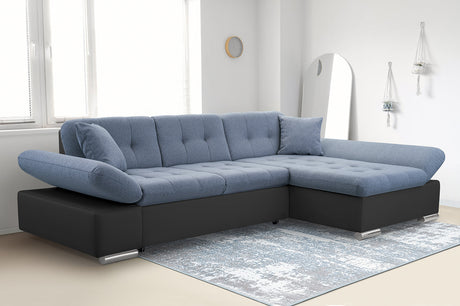 ECKSOFA BETT TOKYO 278cm TATUM 278 / SOFT 11 / FEDERN + SCHAUM
