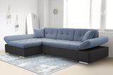 ECKSOFA BETT TOKYO 278cm TATUM 278 / SOFT 11 / FEDERN + SCHAUM
