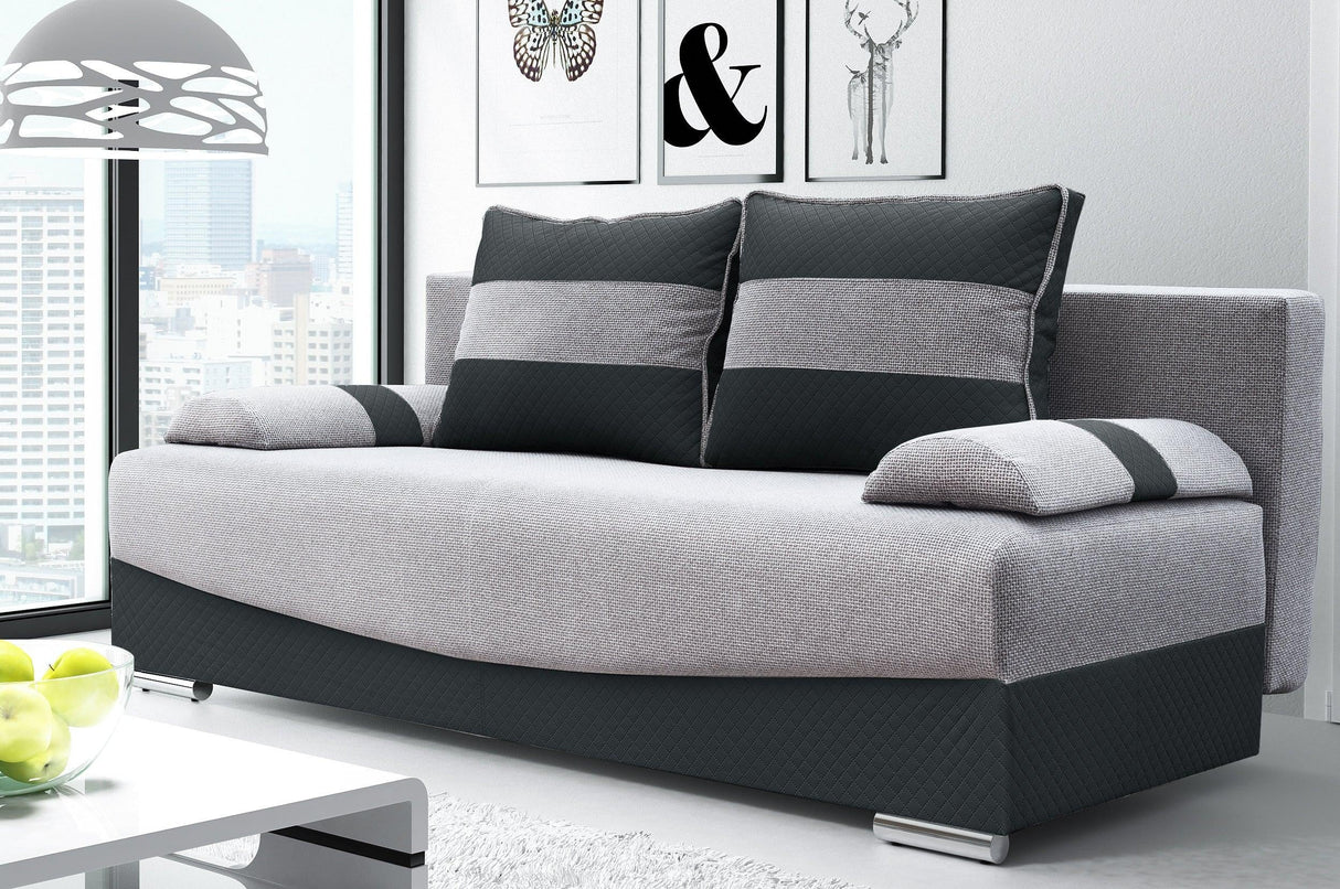 Slaapbank Smily 197CM KEUZE UIT KLEUR / BONELL VEREN + SCHUIM