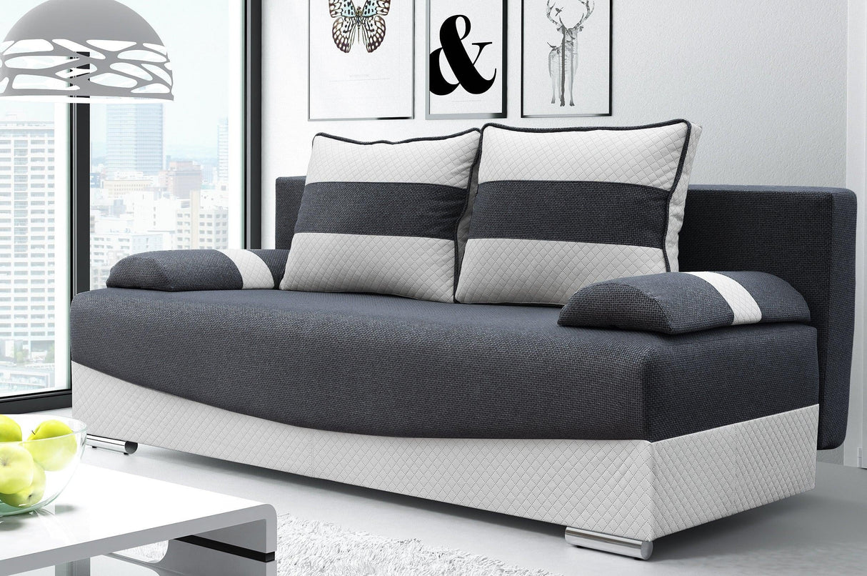 Slaapbank Smily 197CM KEUZE UIT KLEUR / BONELL VEREN + SCHUIM