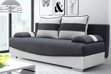 Slaapbank Smily 197CM KEUZE UIT KLEUR / BONELL VEREN + SCHUIM