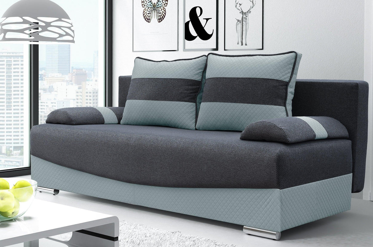 Slaapbank Smily 197CM KEUZE UIT KLEUR / BONELL VEREN + SCHUIM