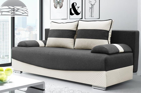Slaapbank Smily 197CM KEUZE UIT KLEUR / BONELL VEREN + SCHUIM