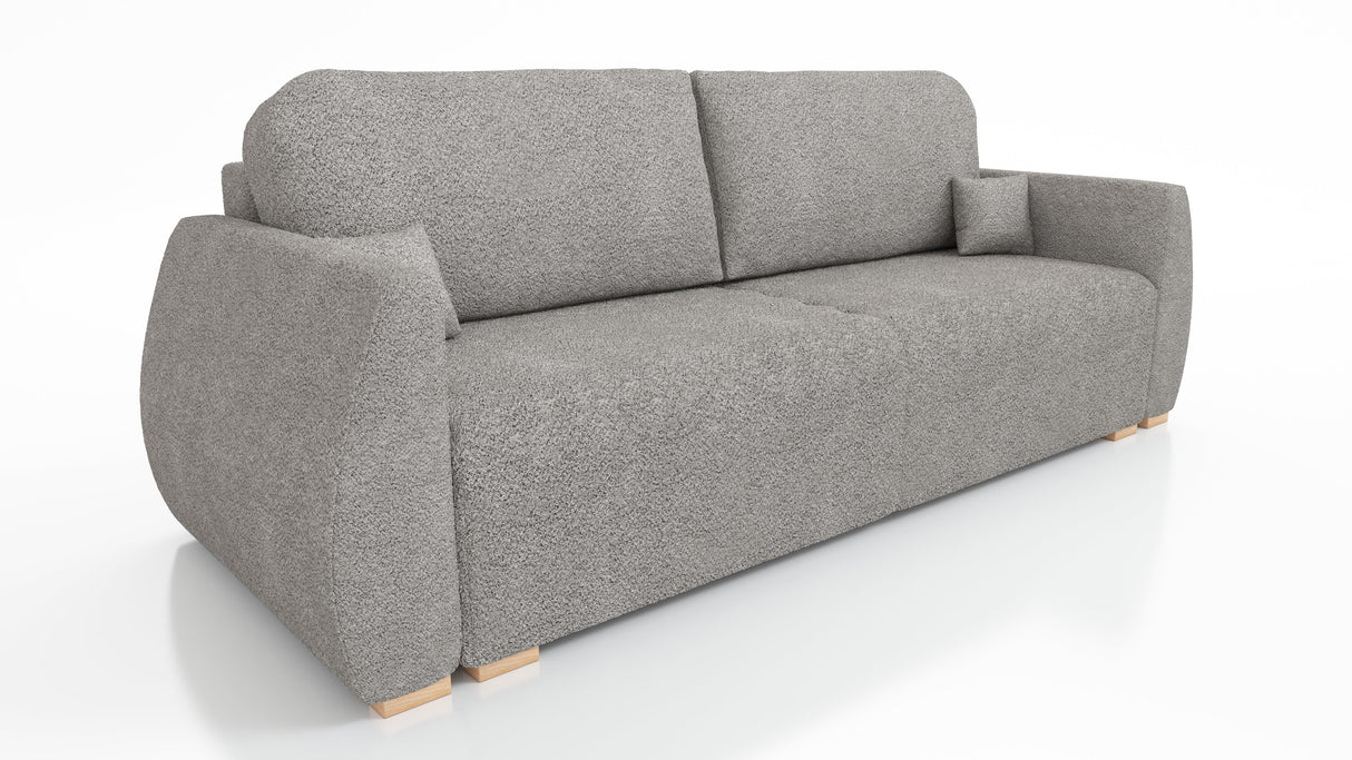 NIEUW! SLAAPBANK DALIA 221CM BONELL VEREN + SCHUIM / KLEURKEUZE