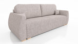 NIEUW! SLAAPBANK DALIA 221CM BONELL VEREN + SCHUIM / KLEURKEUZE