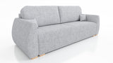 NIEUW! SLAAPBANK DALIA 221CM BONELL VEREN + SCHUIM / KLEURKEUZE
