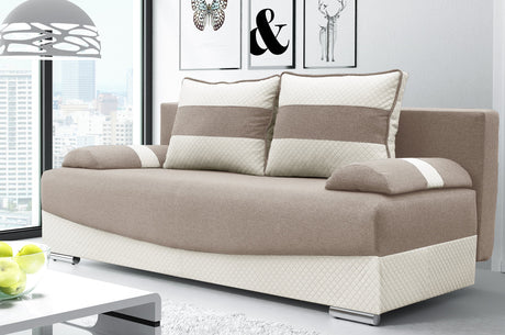 Slaapbank Smily 197CM KEUZE UIT KLEUR / BONELL VEREN + SCHUIM