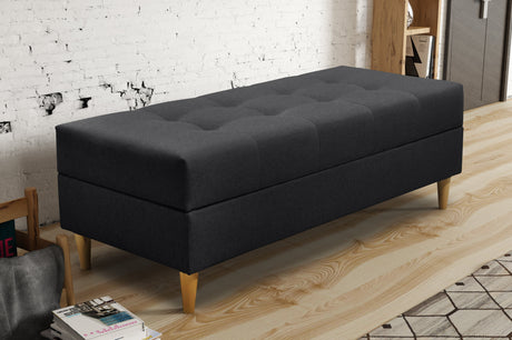 OTTOMAN AUFBEWAHRUNGSBOX 129X55CM PASSEND ZUM SOFA BRIAN UND PALMO AUSWAHL AN FARBEN