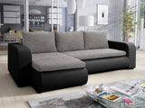 ECKSOFA BETT NIKO LAWA 5 / SOFT 11 238CM / FEDERN + SCHAUM