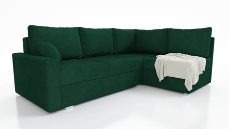 ECKSOFA BETT FINO 228CM/ FEDERN + SCHAUM