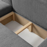 ECKSOFA BETT OPTI 247CM FEDERN + SCHAUM