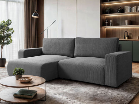 ECKSOFA BETT OPTI 247CM FEDERN + SCHAUM