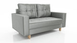 CANDY SOFA BETTEN SET 3+2+1 / BONELL FEDERN + SCHAUM / AUSWAHL VIELER FARBEN